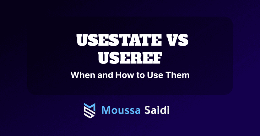 Understanding useState vs useRef in React